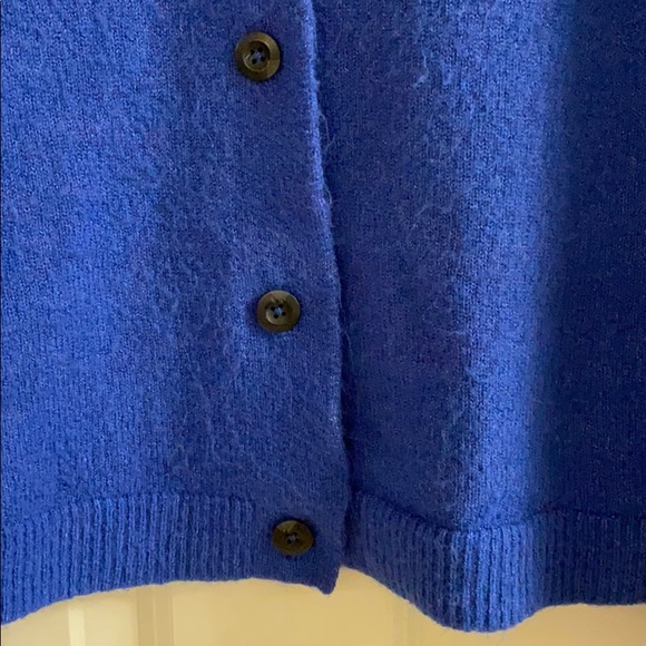 Old Navy Blue Slouchy Cardigan size sm - Picture 3 of 7